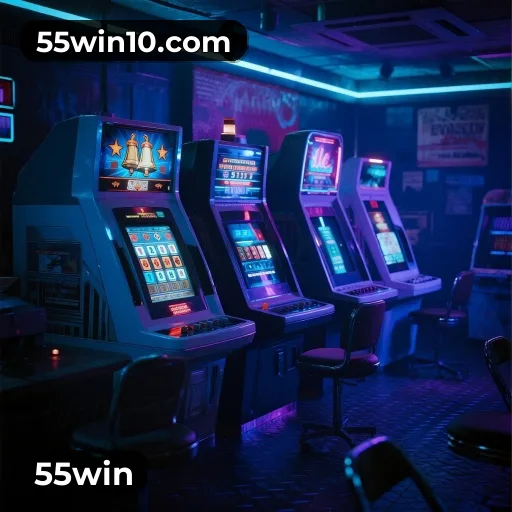 Catálogo 55win com mais de 3.100 jogos — Pragmatic Play, Evolution, NetEnt e fornecedores certificados