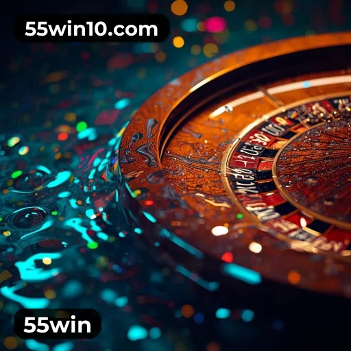 App 55win para iOS e Android — interface mobile, login biométrico e PIX integrado